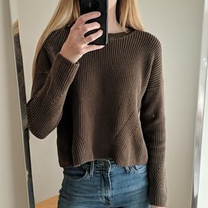 Cute Lucky Brand cropped sweater